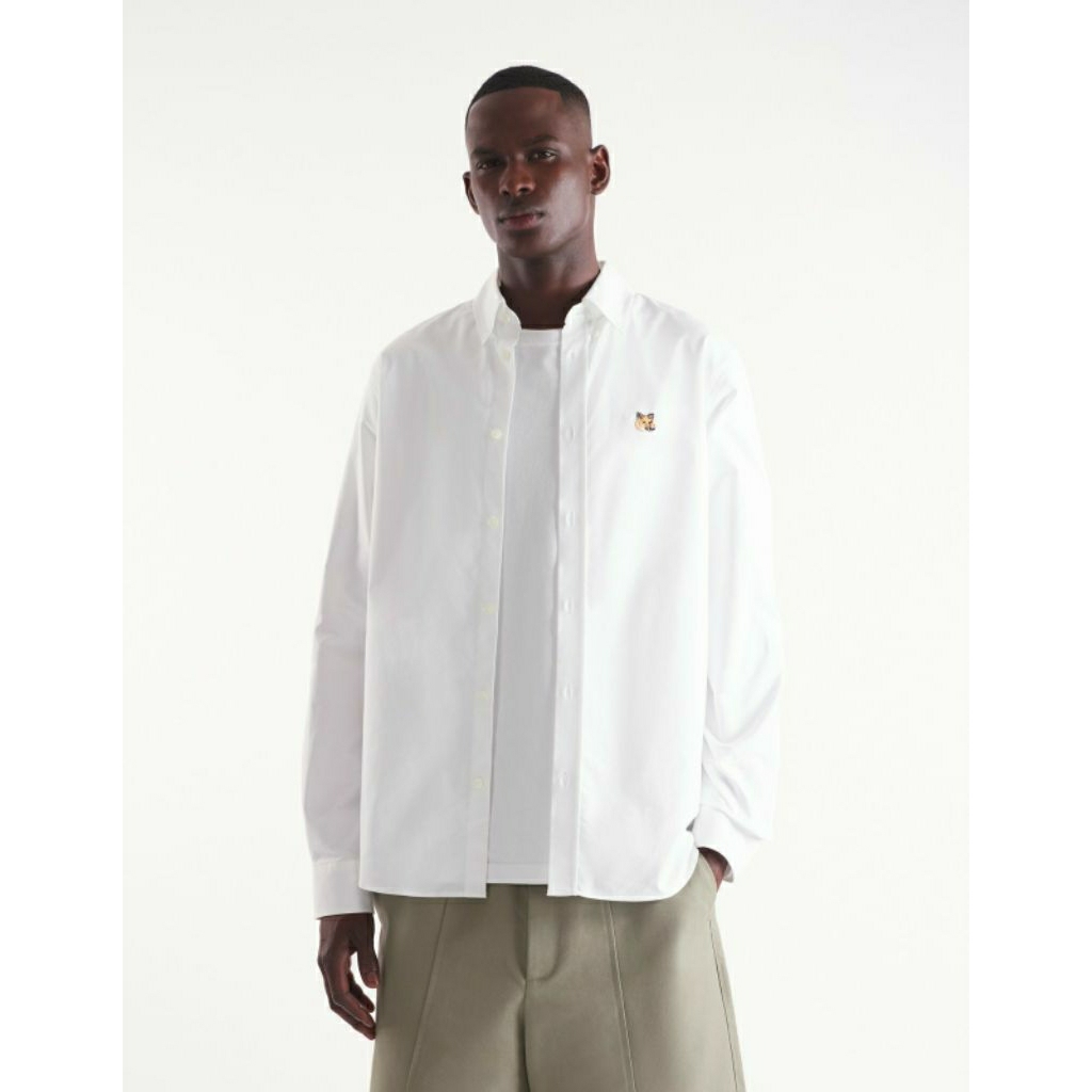 Maison Kitsune Fox Shirt White