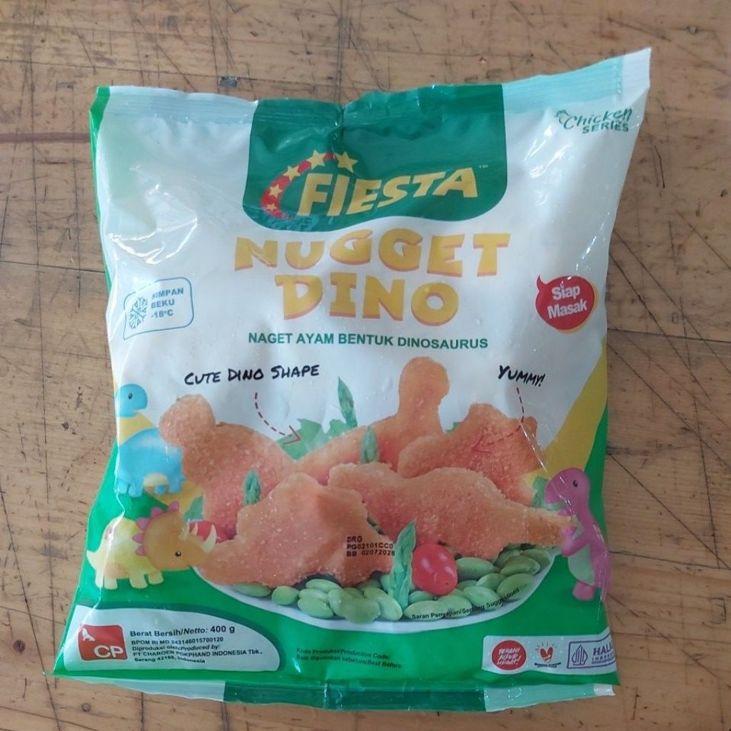 

FIESTA NUGGET DINO 400GR