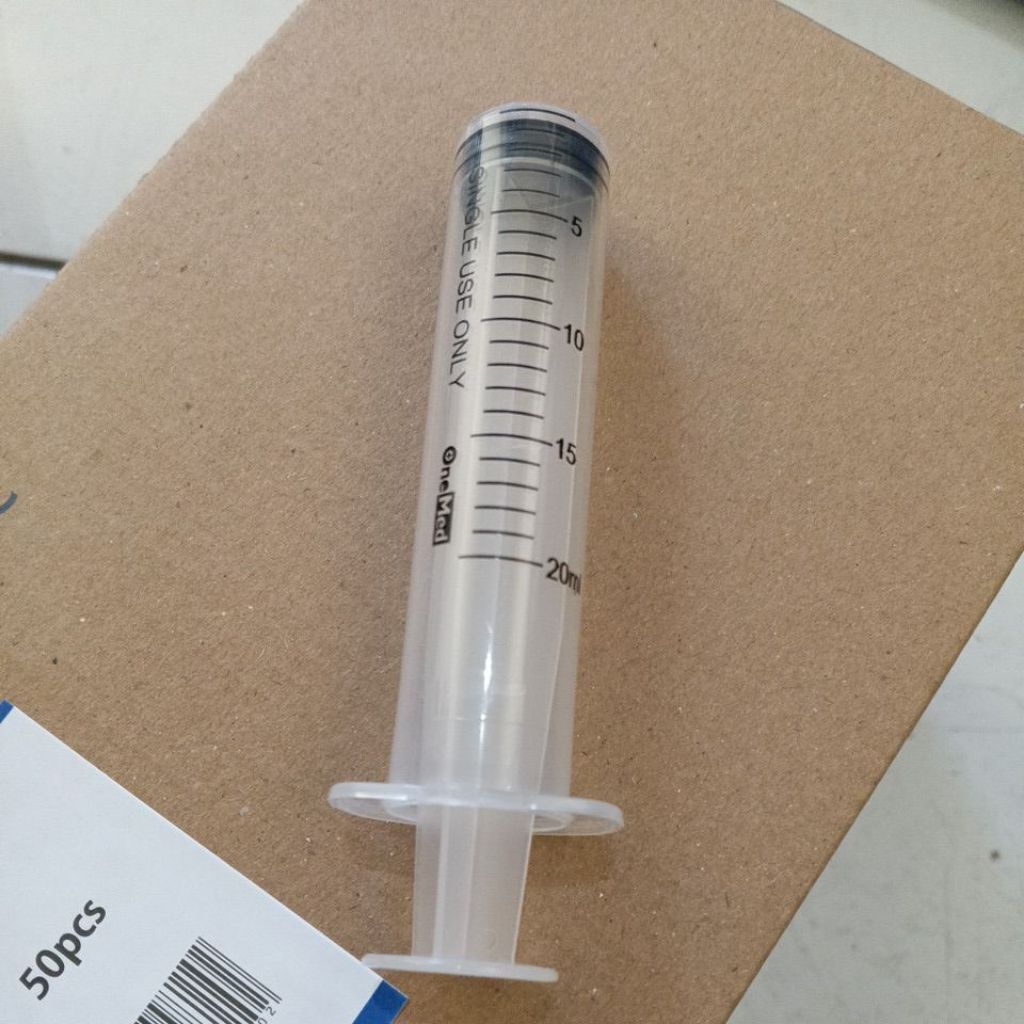 spuit suntikan penyedot tinta 20cc