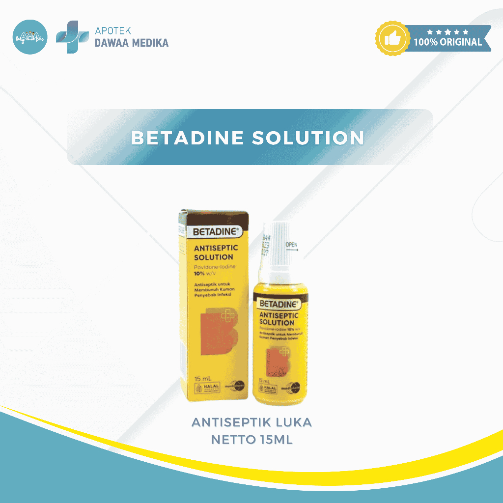 BETADINE SOLUTION ANTISEPTIC