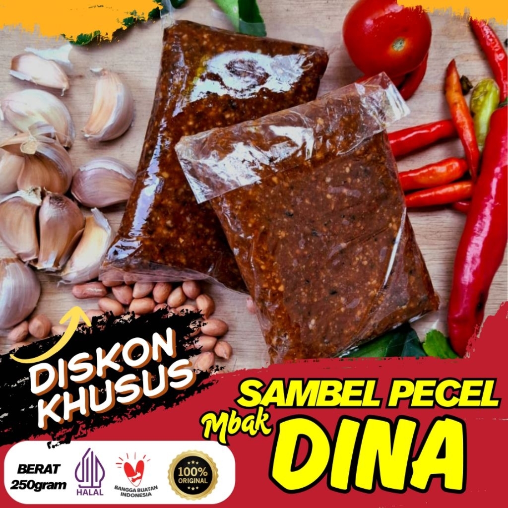 

Bumbu Pecel Mbak Dina Enak Gurih Khas Malang Terlaris 250 gram