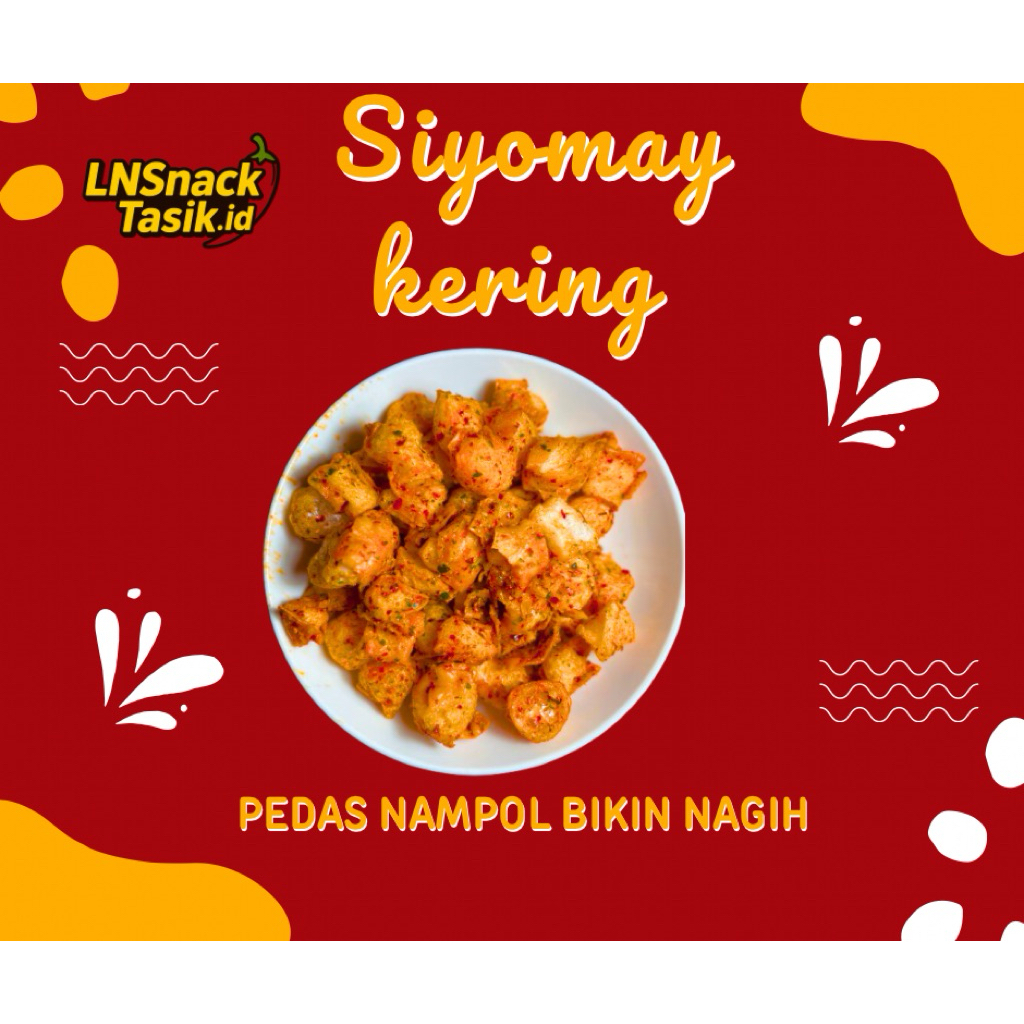 

siyomay mini kering pedas daun jeruk dan original 1kg