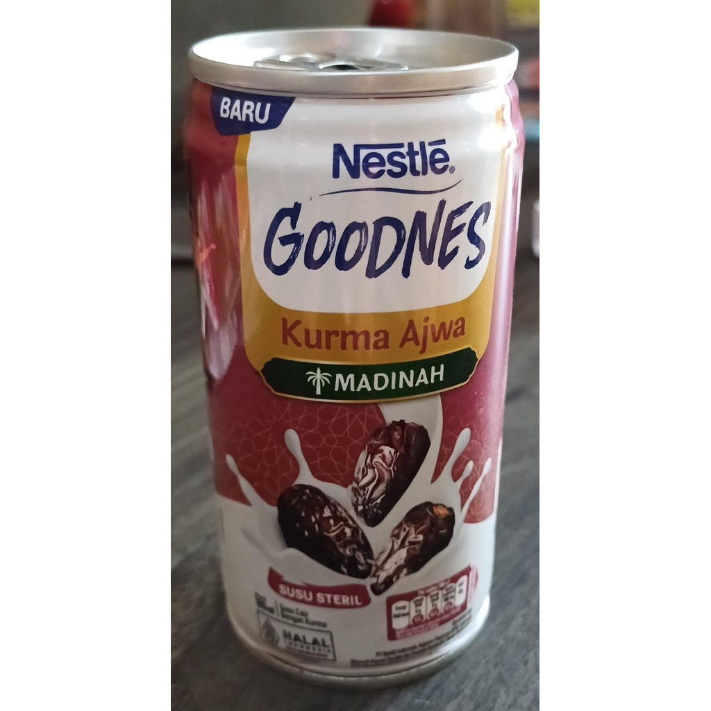 

Susu Steril Nestle Goodness kurma Ajwa