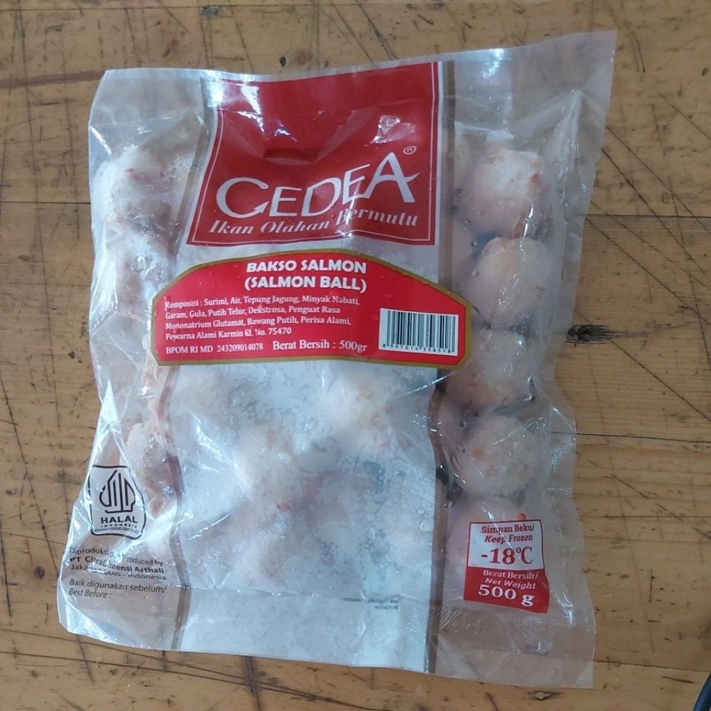 

CEDEA BAKSO SALMON 500GR