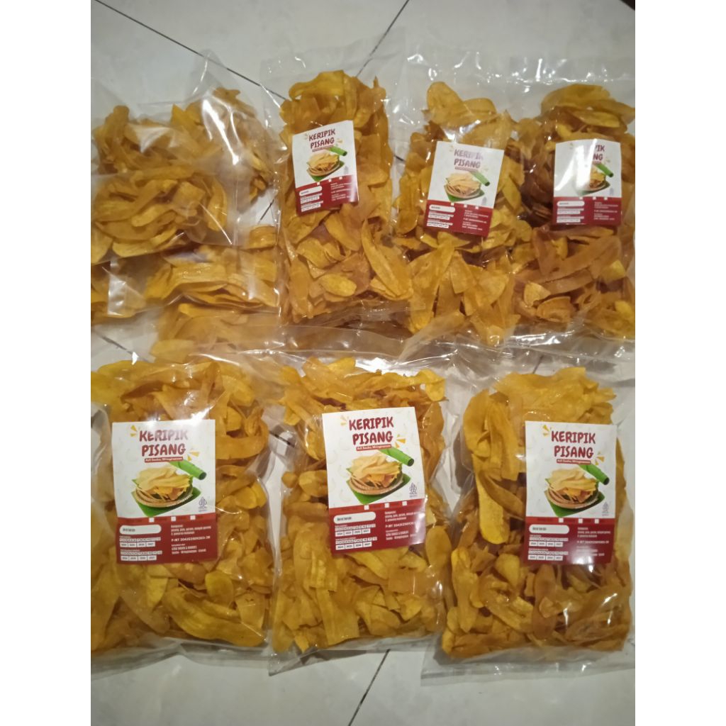 

Keripik Pisang Manis 250 gram