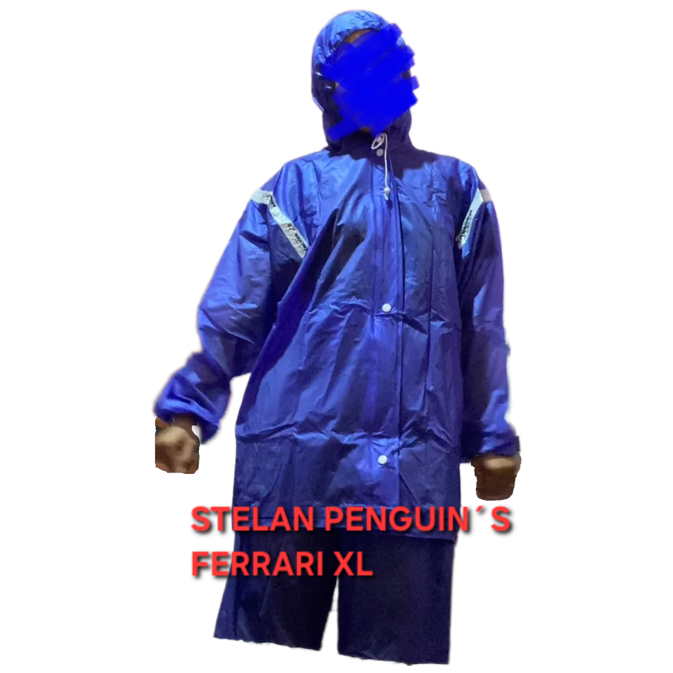 Jas hujan PENGUIN jacket celana Ferary XL - jas hujan stelan - jas hujan pinguin murah - Jas hujan S