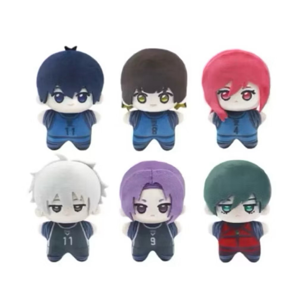 chibigurumi blue lock gatcha gantungan kunci boneka Blue lock plush toy plushie bluelock plush nulls