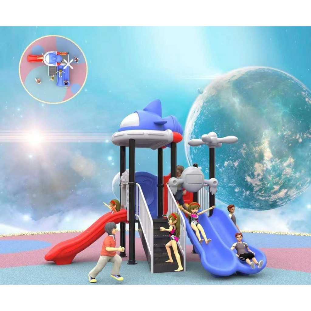 Playground Indoor Da Outdoor Anak - Anak