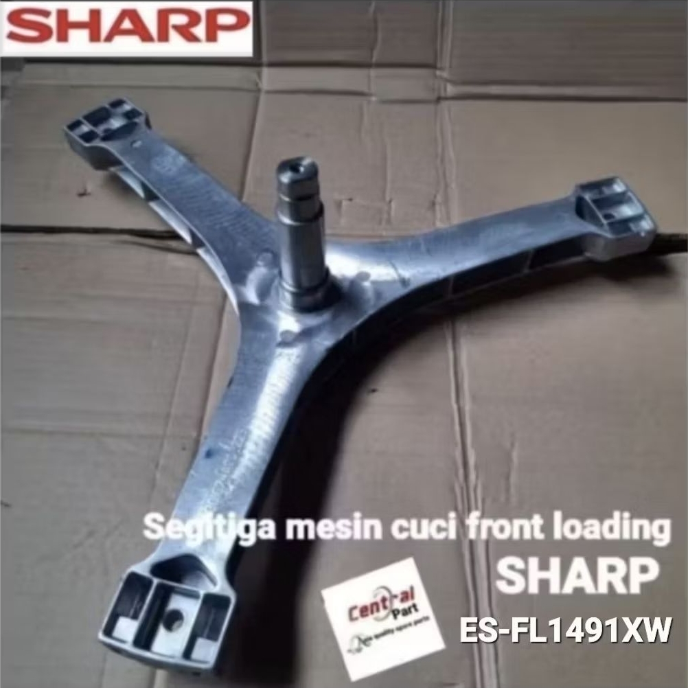 Segitiga spider mesin cuci front loading Sharp ES-FL1491XW