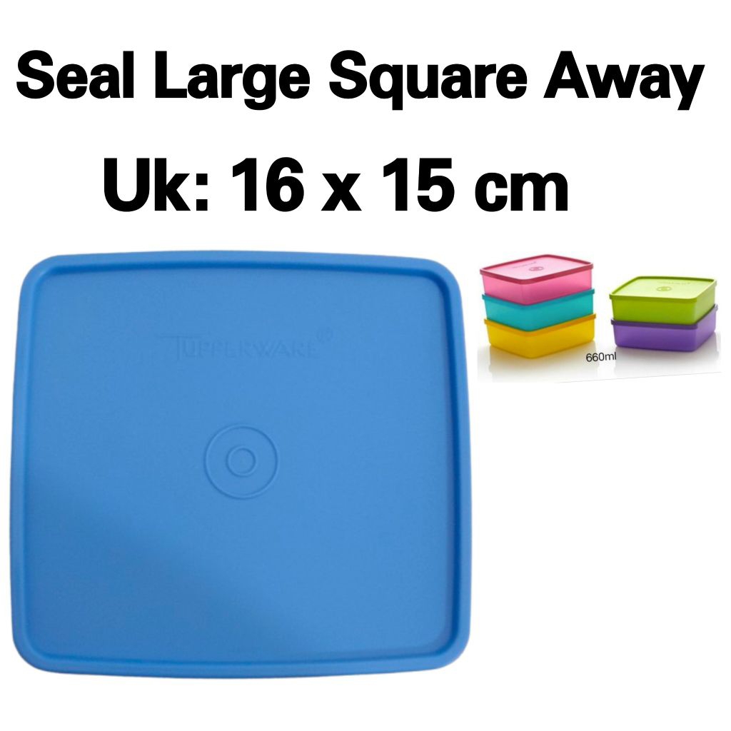 Seal Large Square Away Tupperware