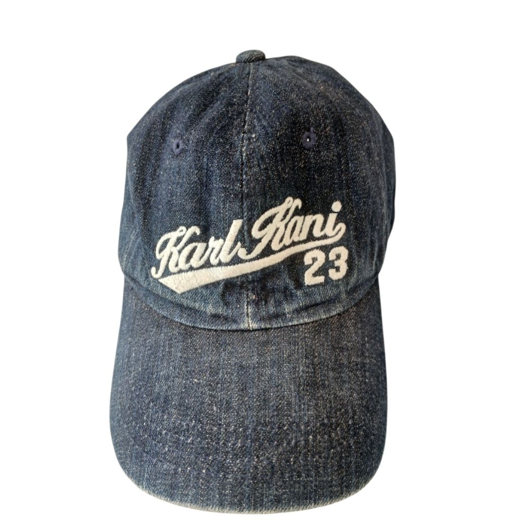 VINTAGE CAPS DENIM KARL KANI HIPHOP Y2K