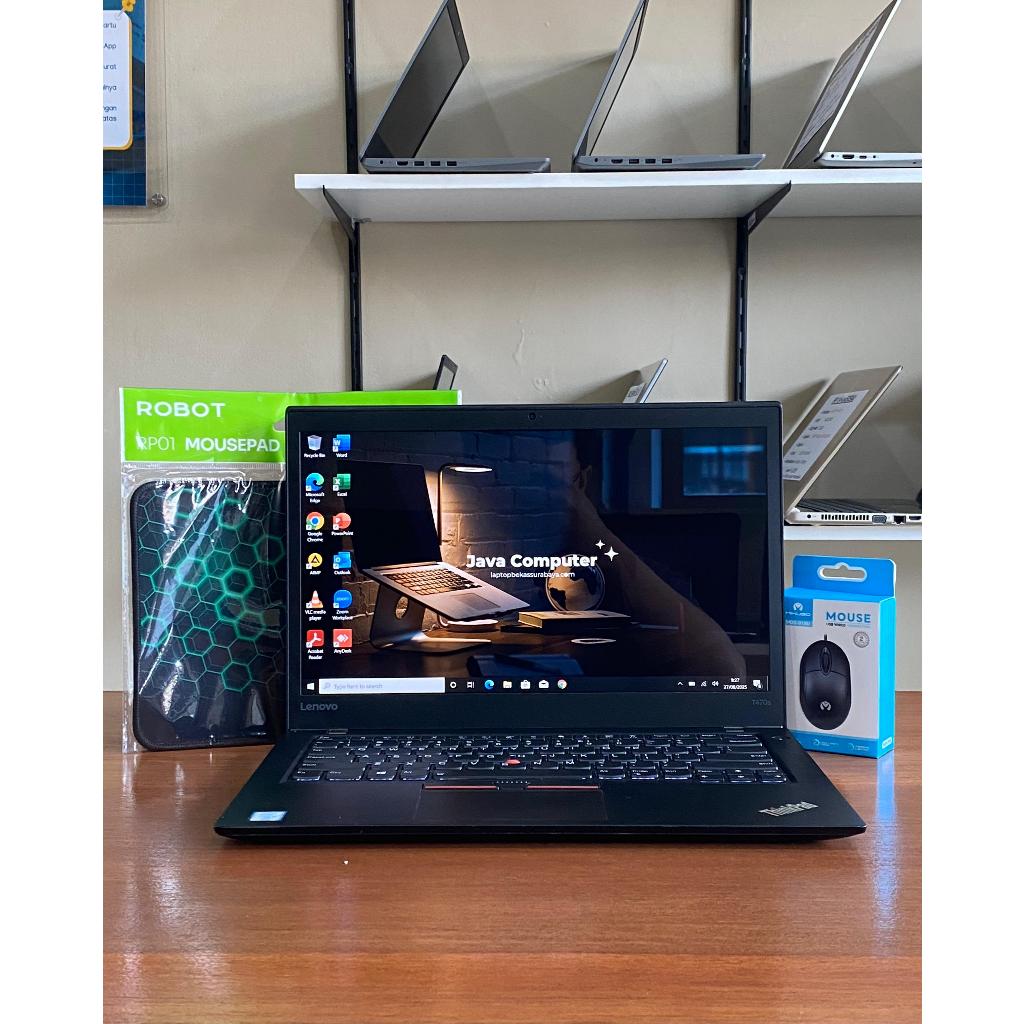 Lenovo Thinkpad T470s Intel Core i7-6600U RAM 20GB DDR4 SSD 256GB 14 Inch TS Seken