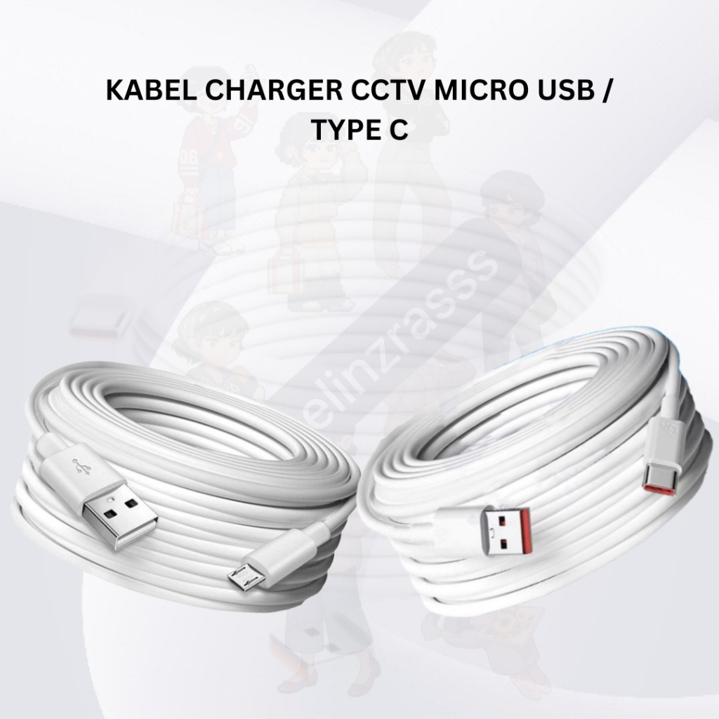 [NEW] KABEL CHARGER MICRO USB TYPE TIPE C MIKRO KAMERA HP CCTV SUPPORT FAST CHARGING
