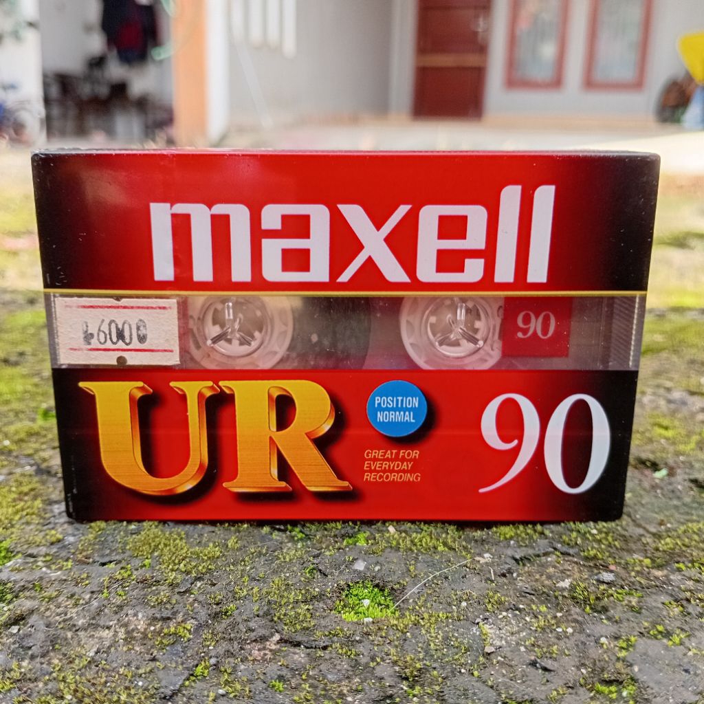 Kaset Kosong Maxell UR 90 Type I (1994) Blank Cassette Tape Sealed Nos