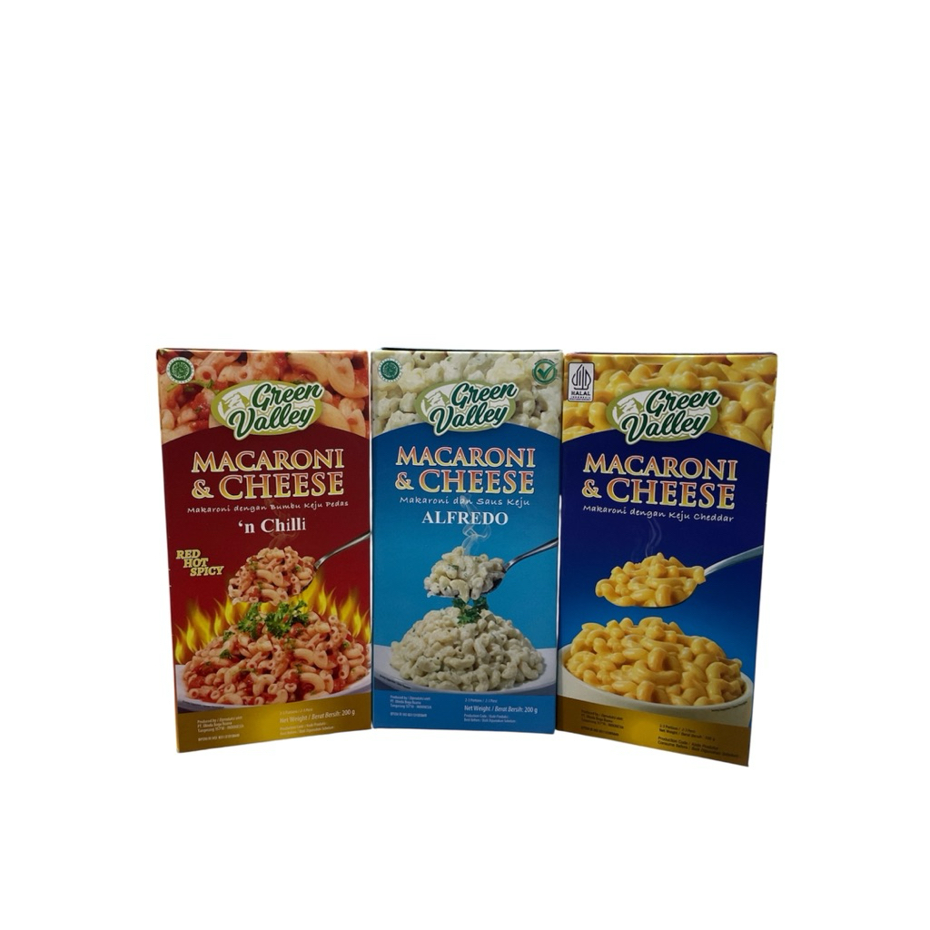 GREEN VALLEY MACARONI & CHEESE 200 GR