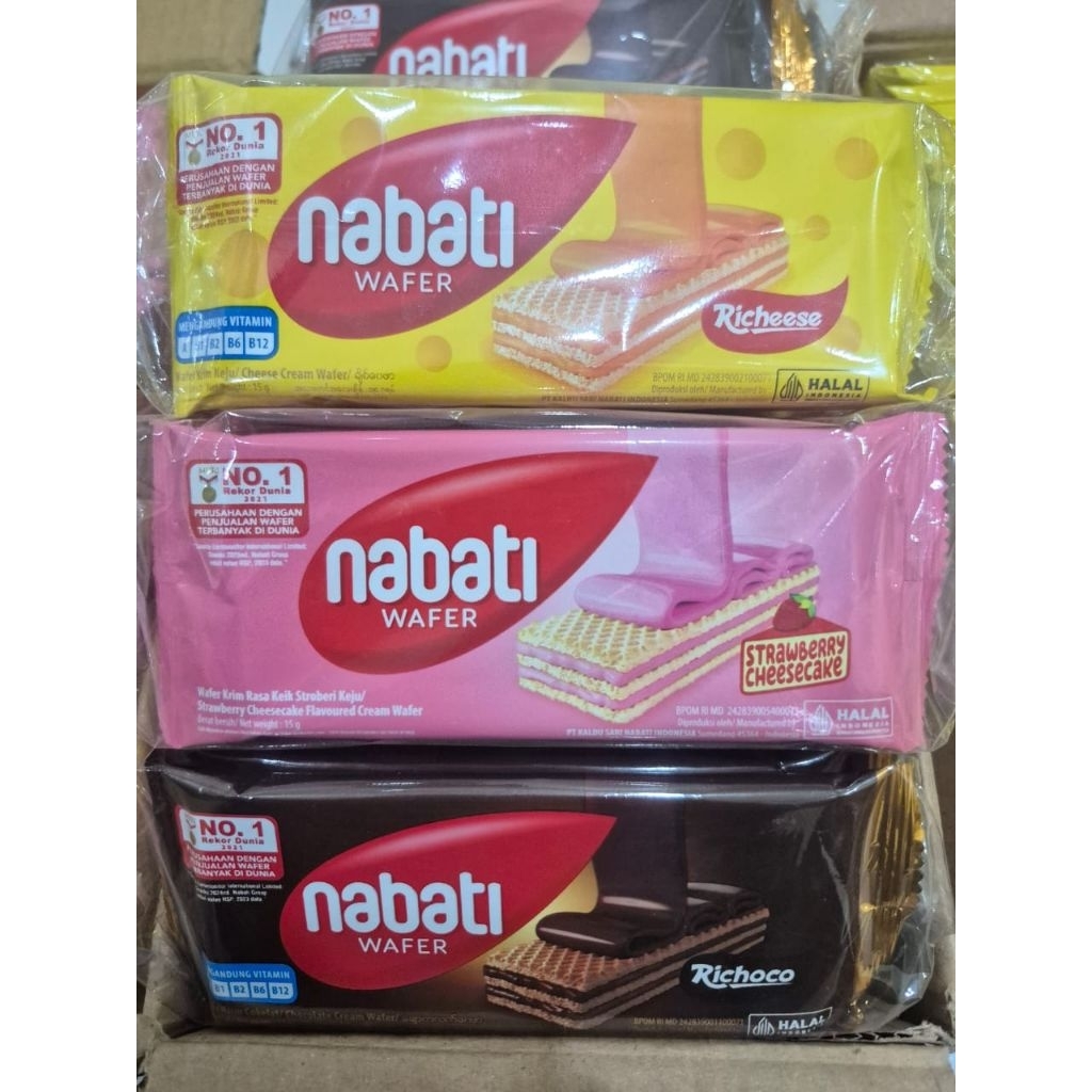

NABATI WAFER 15G X 10 BUNGKUS /NABATI 1000