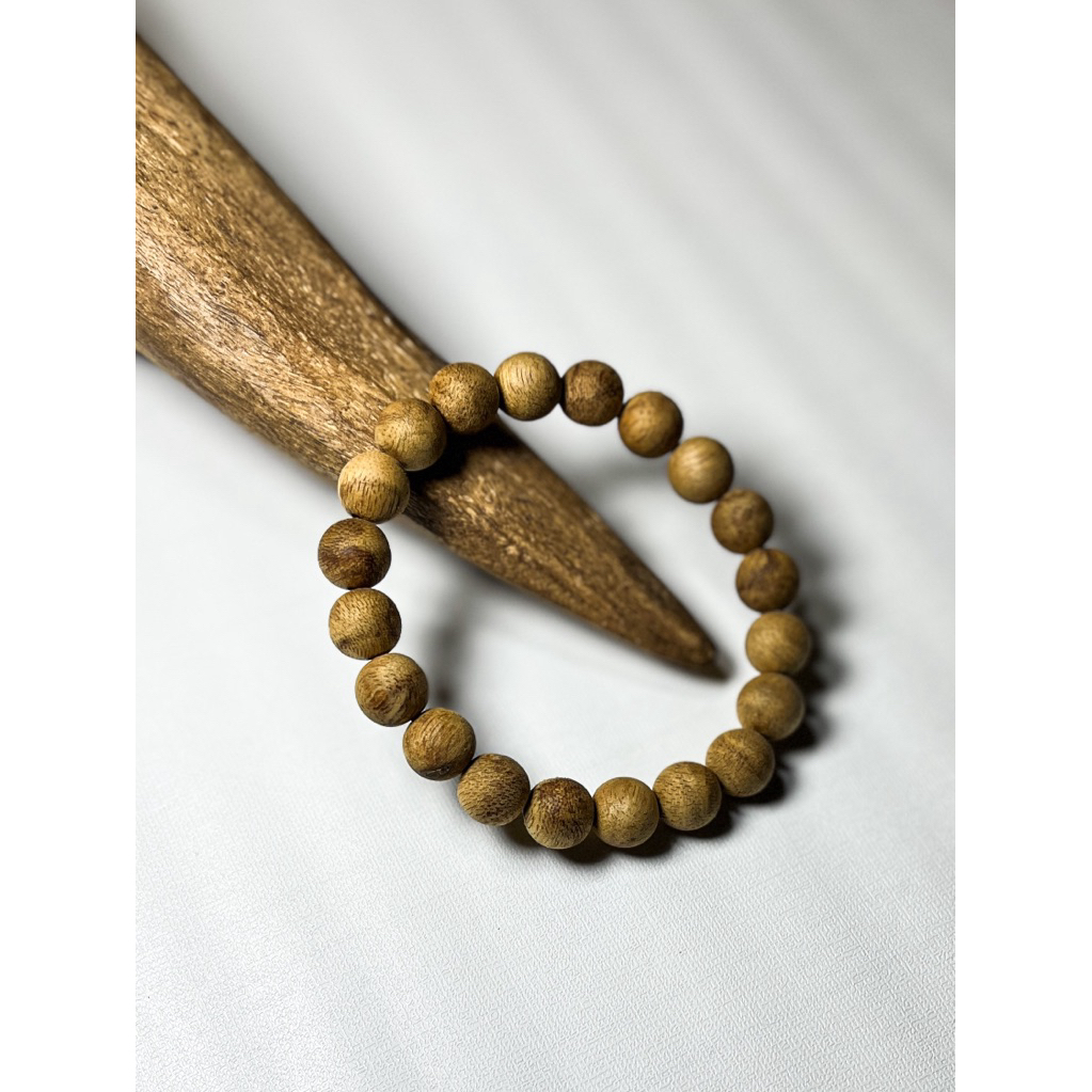 Gelang Gaharu Wangi Merauke Asgon Natural Wild - Non Sink 10mm