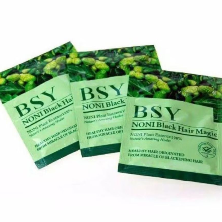 Shampo BSY Noni ECER - Bsy Noni Shampo Noni Penghitam Rambut