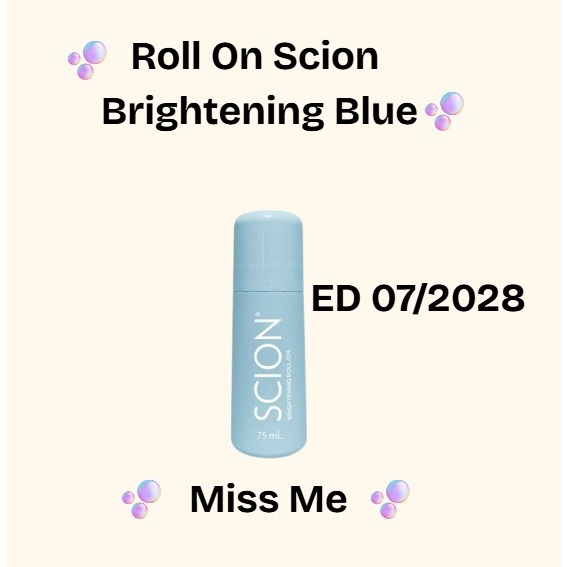 

Baru Roll on Biru Brightening Deo Biru Bau Badan