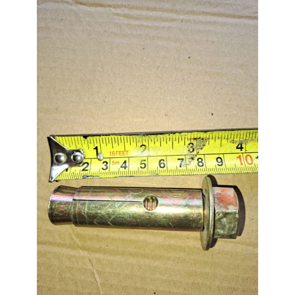 dynabolt m20 x 75 90 120 150/dinabolt 20mm panjang bervariasi/baut beton m20