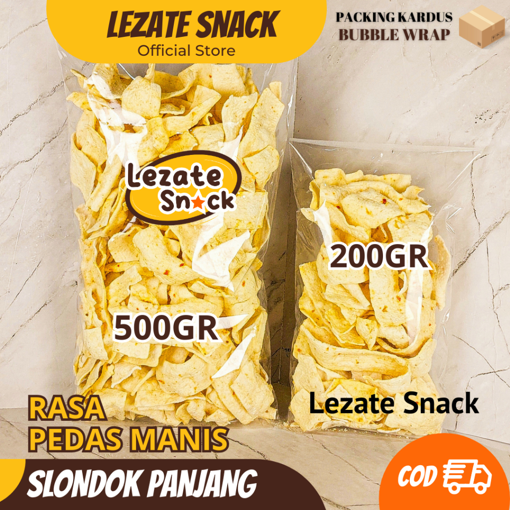 

Slondok Bawang Jogja Panjang 500GR Kiloan Murah Renyah Enak / Slondok SIngkong Khas Magelang Lanting Kebumen Rasa Bawang Pedas Manis