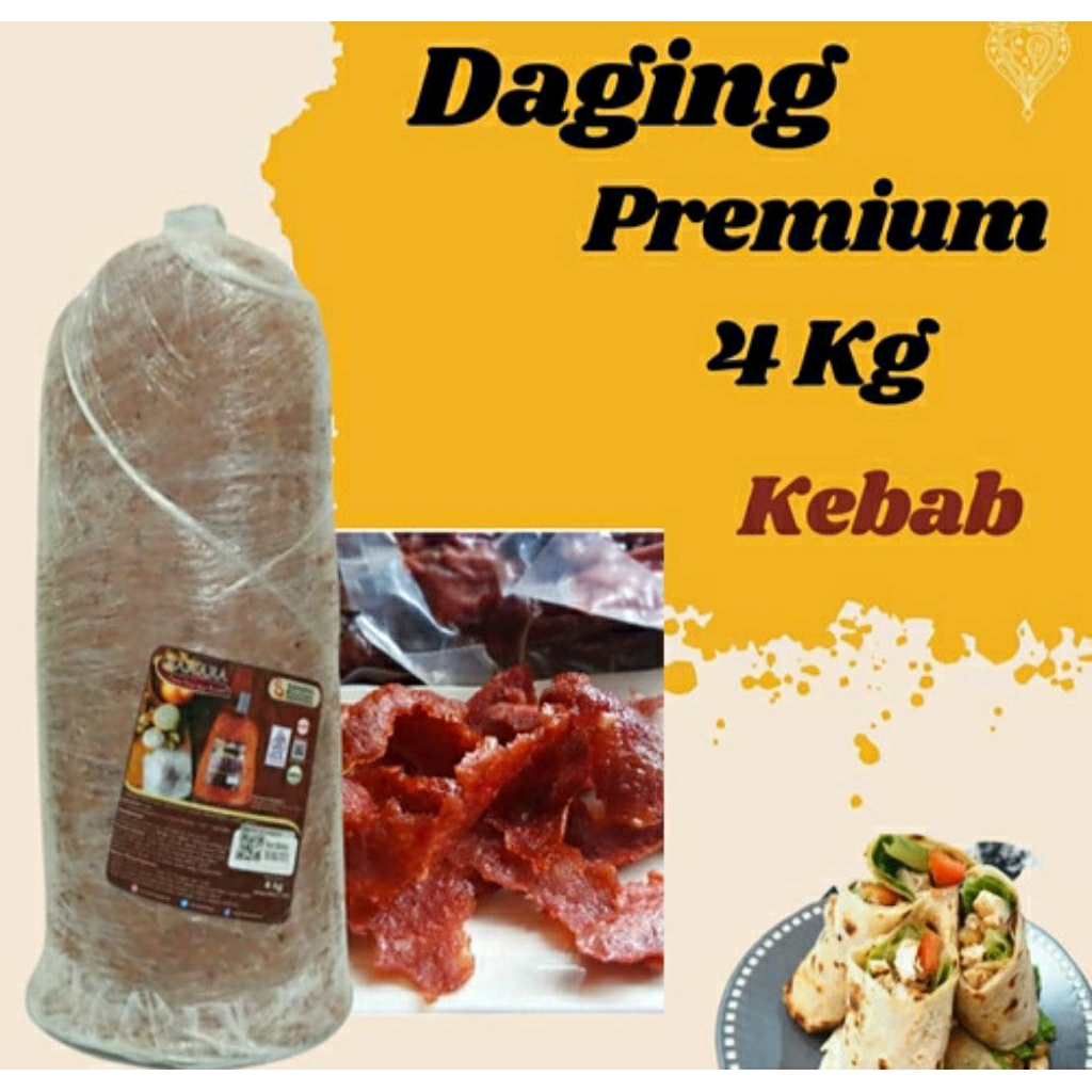 

Daging Kebab Sahara Premium 4 kg Tiang