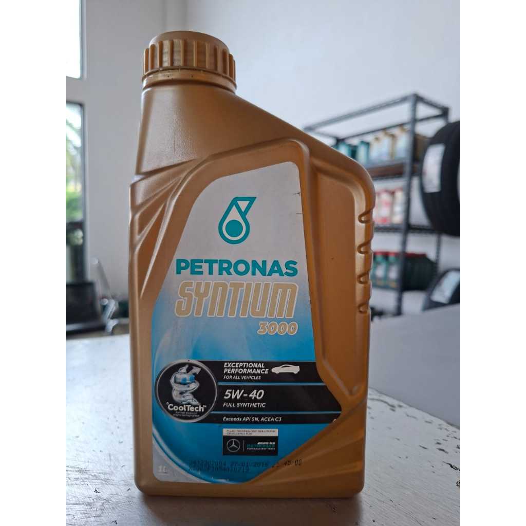 OLI MOBIL PETRONAS SYNTIUM 3000 5W40 1 Liter