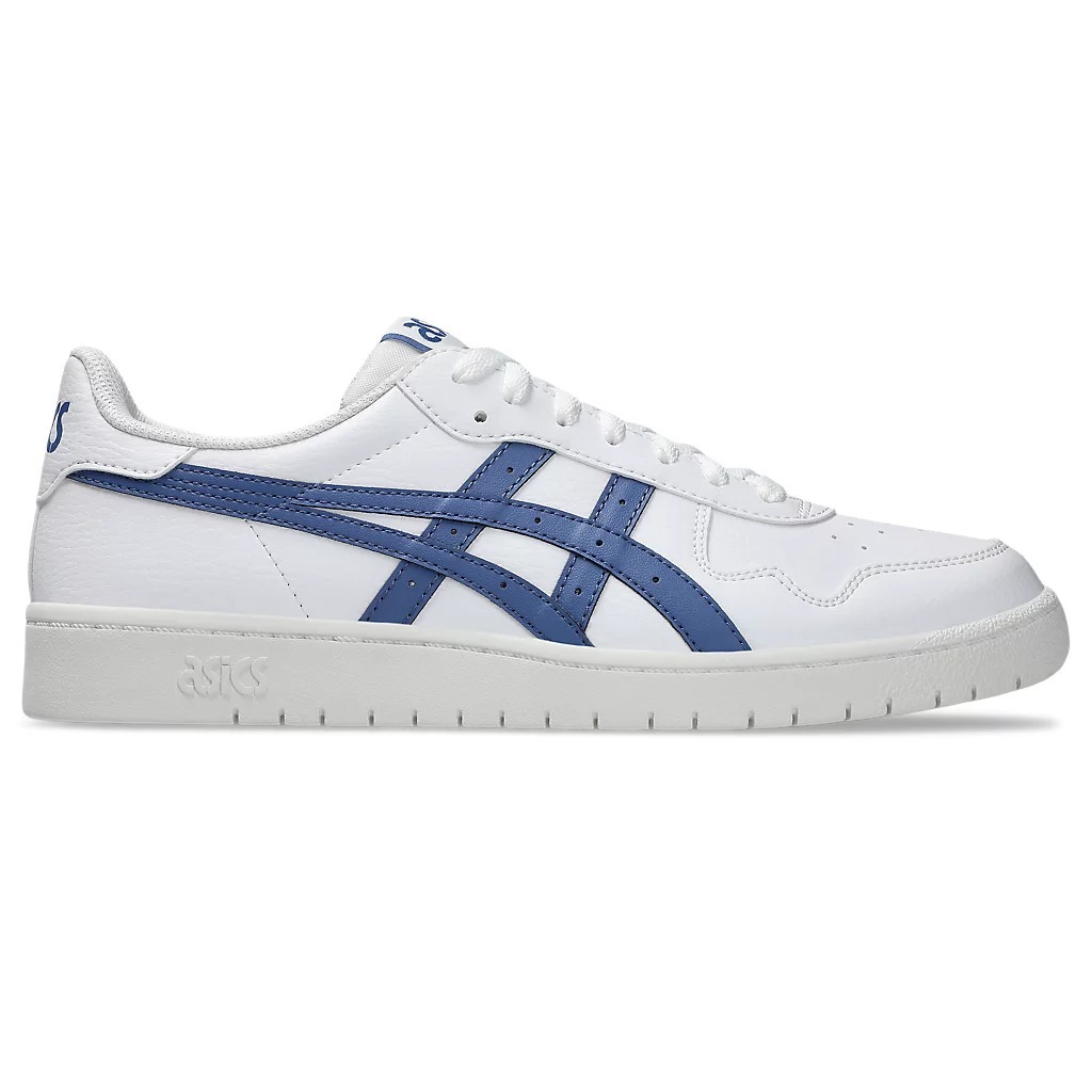 Sepatu Casual Asics Japan's - White/Blueberry Original BNIB Resmi - Free Kaos Kaki