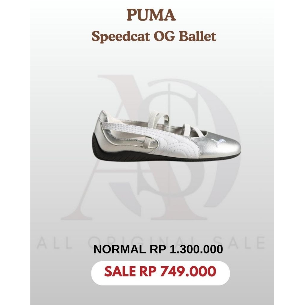 Sepatu PUMA Speedcat OG Ballet, ORIGINAL 100%