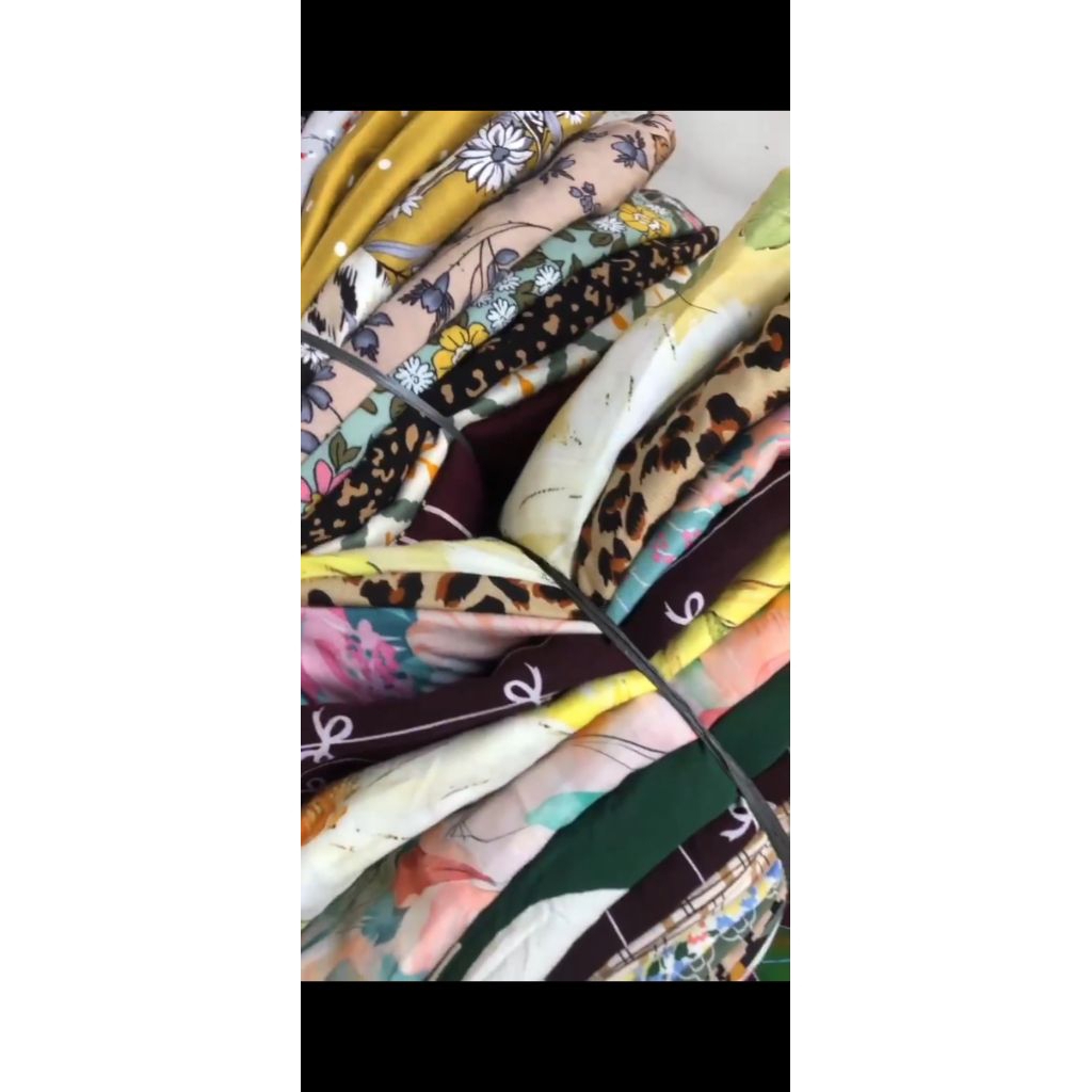 Daster Semi Utuh Full Obras/Daster Sambung OBRAS