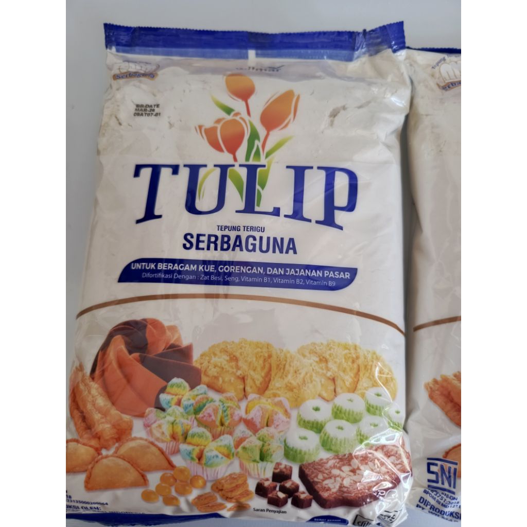 

Tepung terigu tulip 1kg
