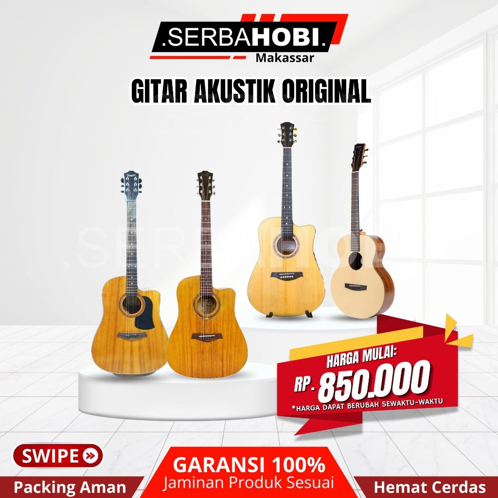 GITAR AKUSTIK ORIGINAL / GITAR AKUSTIK STRING MURAH TERJANGKAU