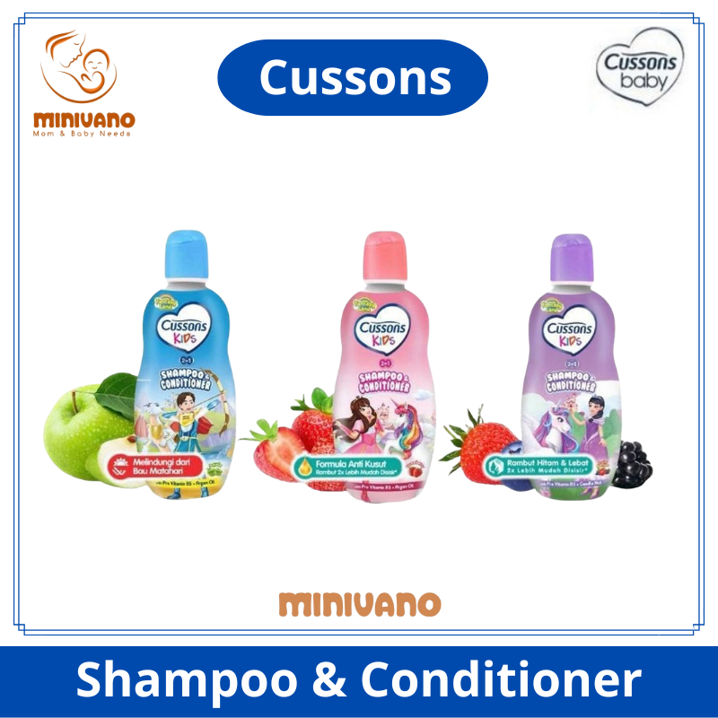 Cussons Kids Shampoo dan Conditioner - Cusson Sampo Anak