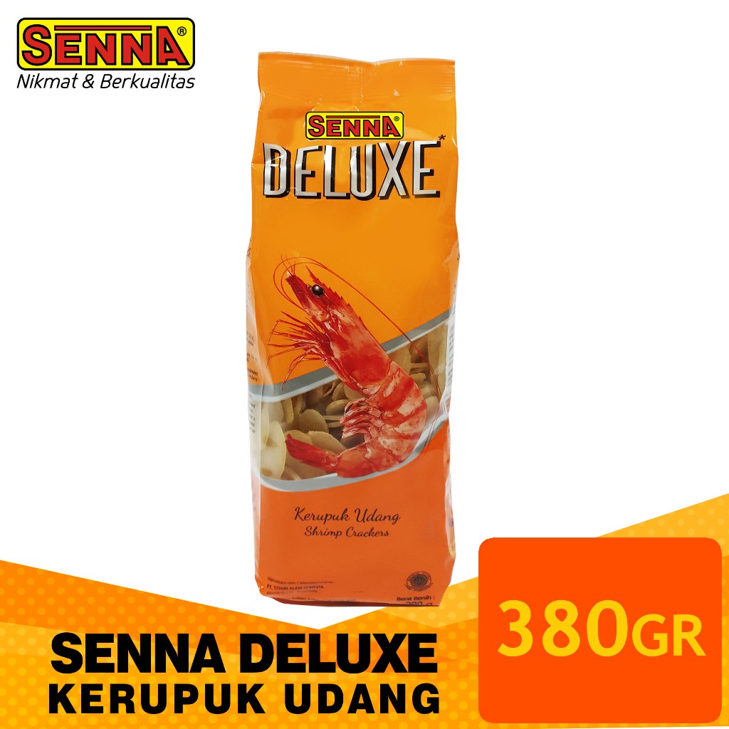 

Kerupuk Senna Deluxe Udang 380g / Kerupuk PAG Shop / Kerupuk Senna Udang / Kerupuk Udang