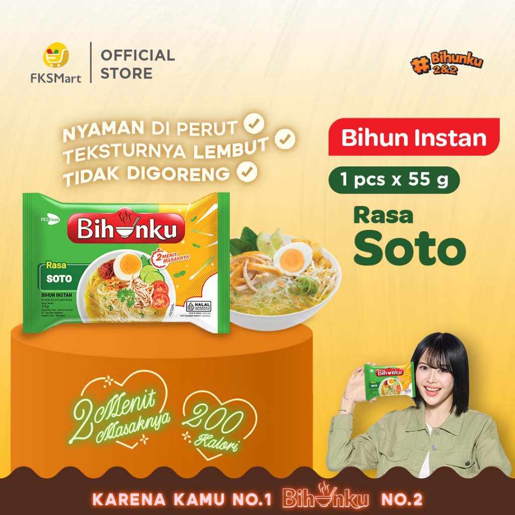 

Bihunku Soto Spesial 55 gr
