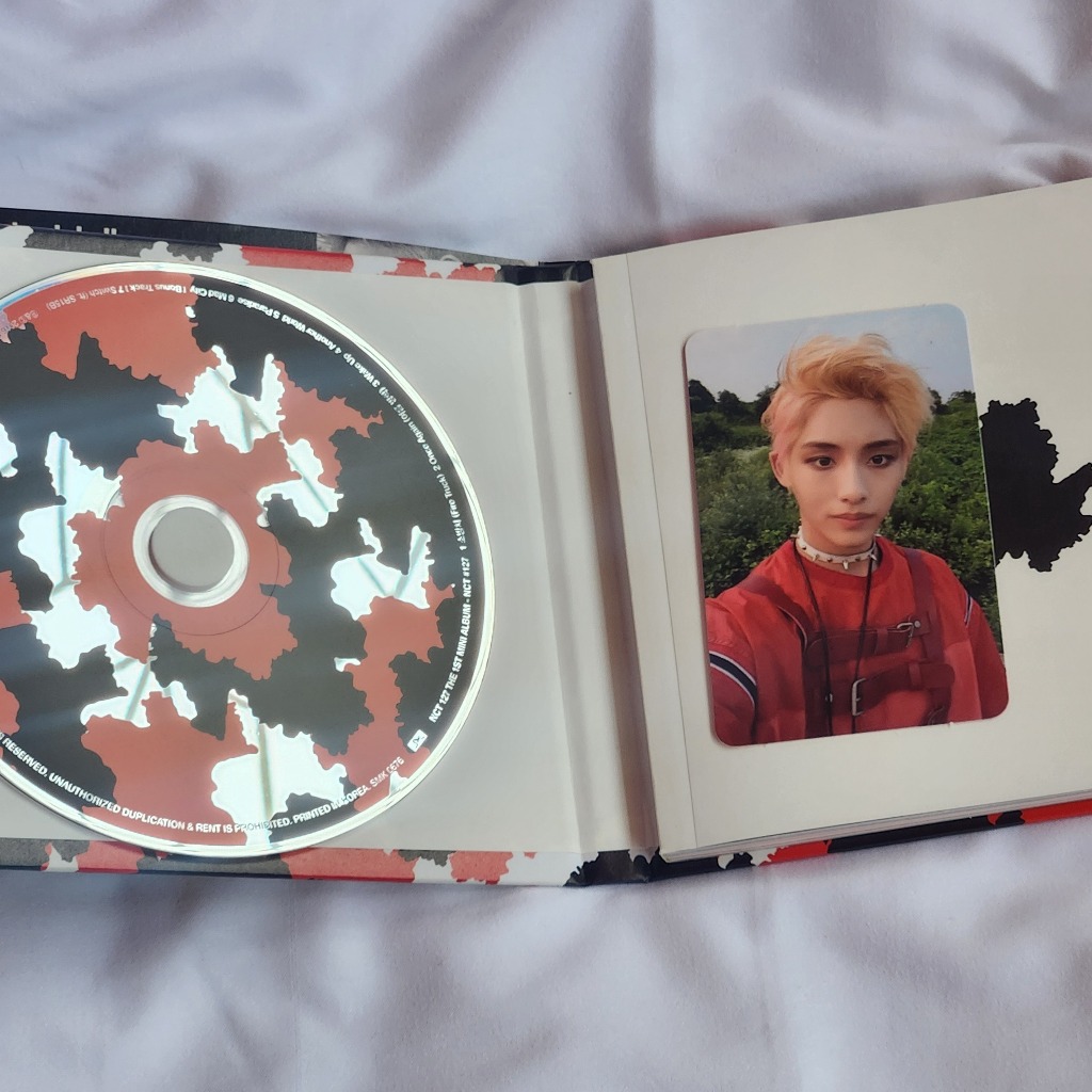NCT 127 FIRE TRUCK FULL ALBUM UNSEALED | WINWIN PHOTOCARD