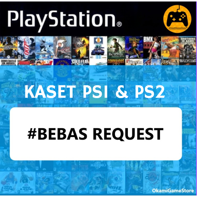 Paket Kaset Game PS1 PS2 Game Murah Kaset Harga Sepadan