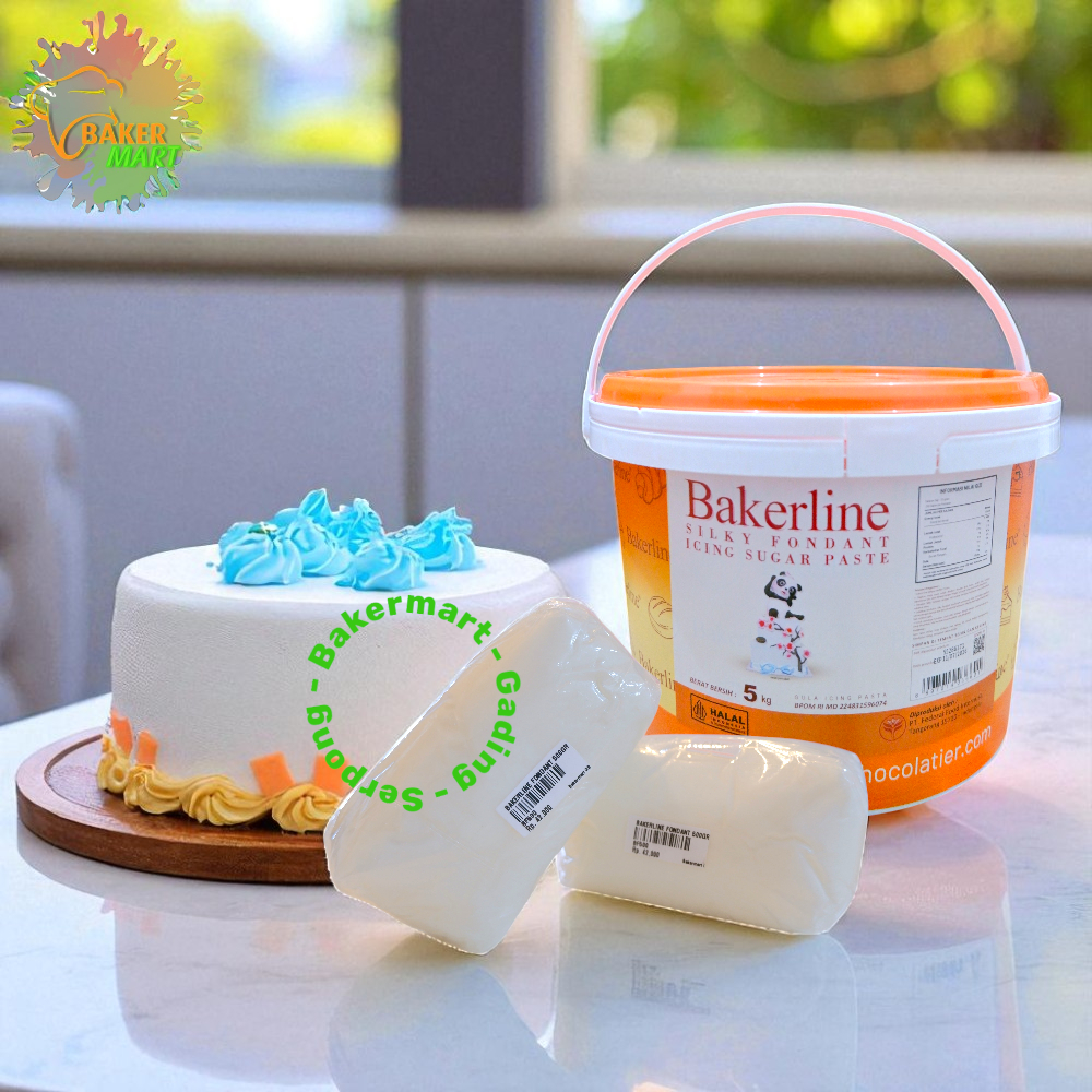 

Bakerline Silky Fondant / Icing 500 Gram