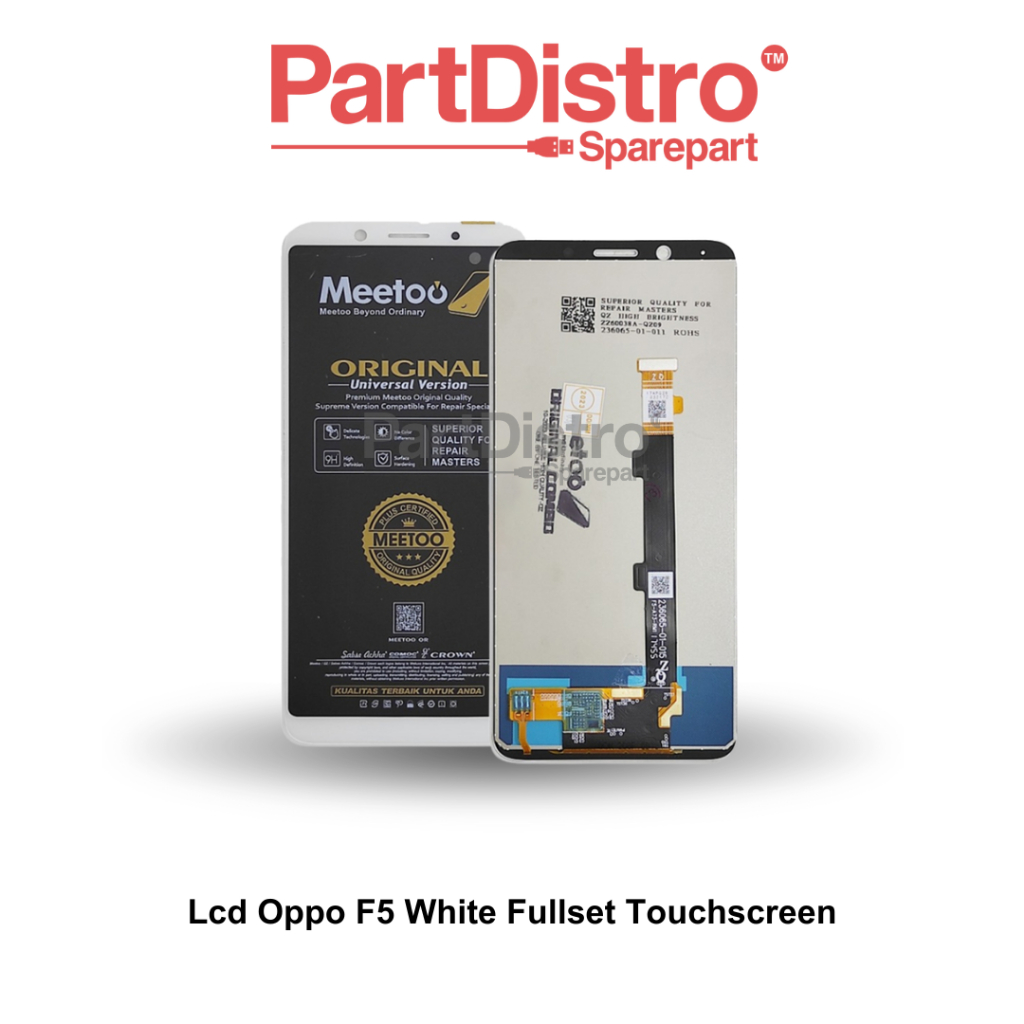 LCD TOUCHSCREEN OPPO F5 CPH1723 CPH1727 BLACK WHITE FULLSET