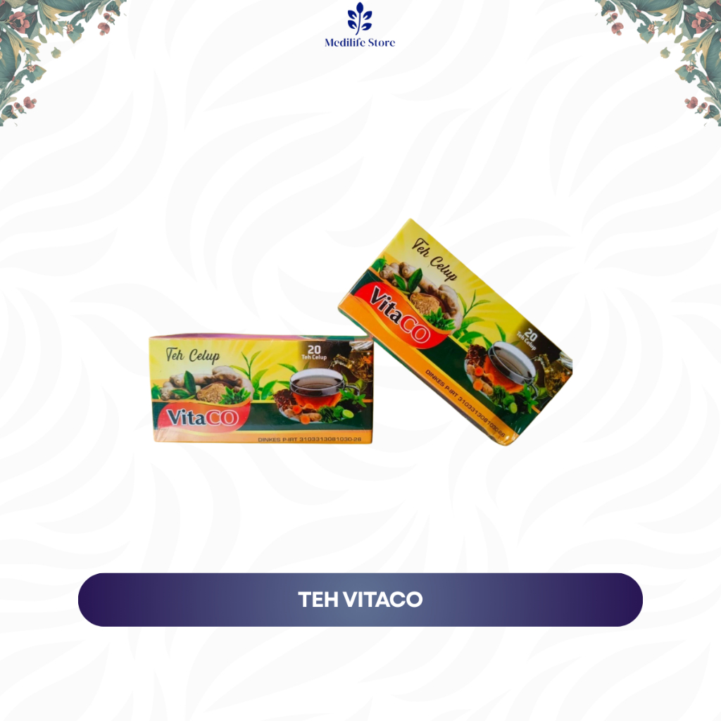 

[ ] TEH CELUP VITACO SUPERPRIMA UNTUK PEGAL LINU DAN MENAMBAH STAMINA TUBUH