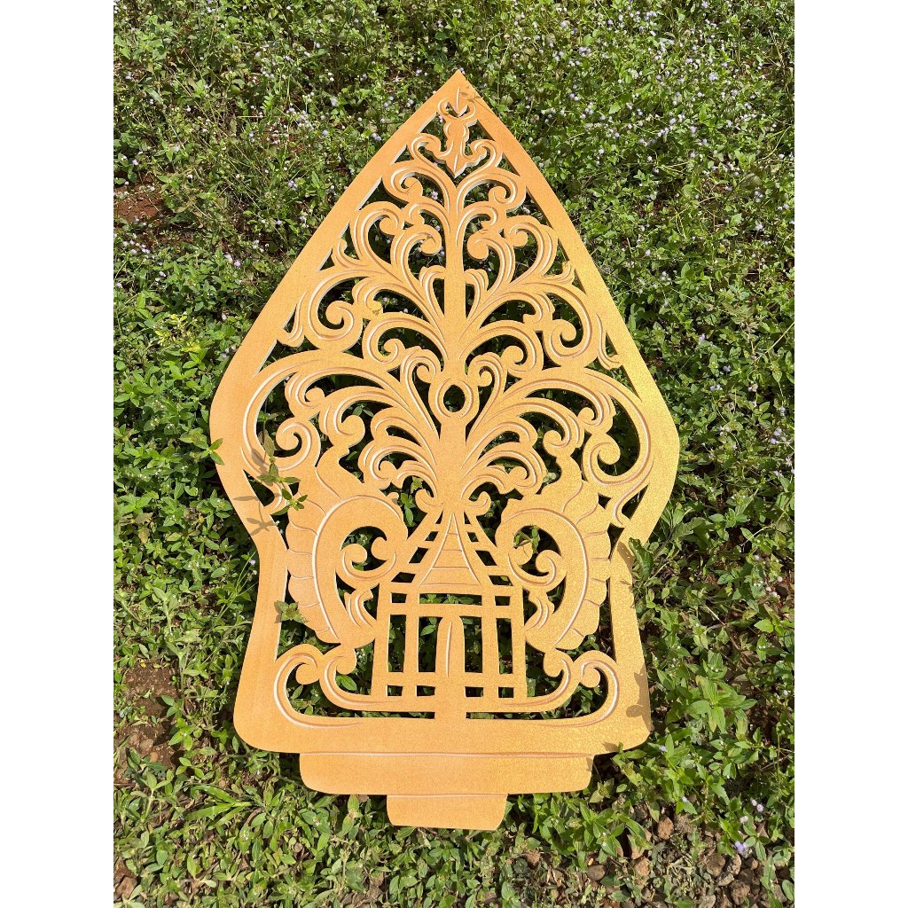 GUNUNGAN WAYANG SPON EVA UNTUK DEKORASI WEDDING SIMPLE