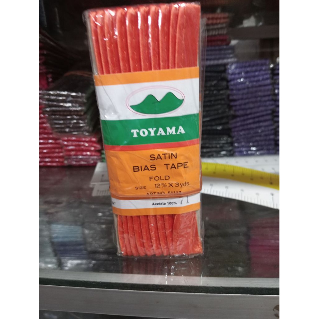 

bis baju TOYAMA/satin bias tape