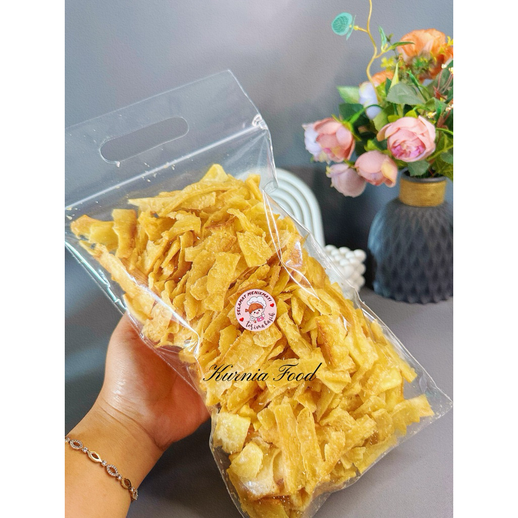 

Manggleng Original /Keripik Singkong Terbuat dari singkong empuk