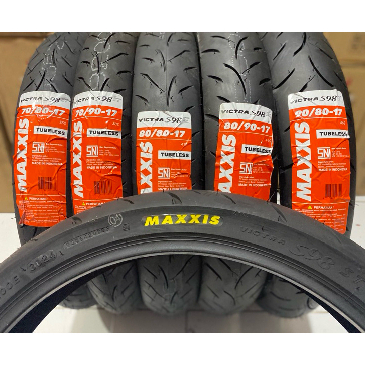 Ban Luar Tubbeles Ban Luar Maxxis Victra S98 Medium Compound Ring 17 60/80 70/80 80/80 80/90 90/80