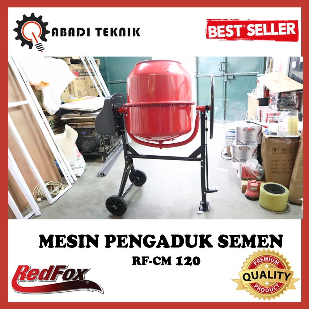 MESIN PENGADUK SEMEN/CONCERETE MIXER 120 LITER RF-CM120