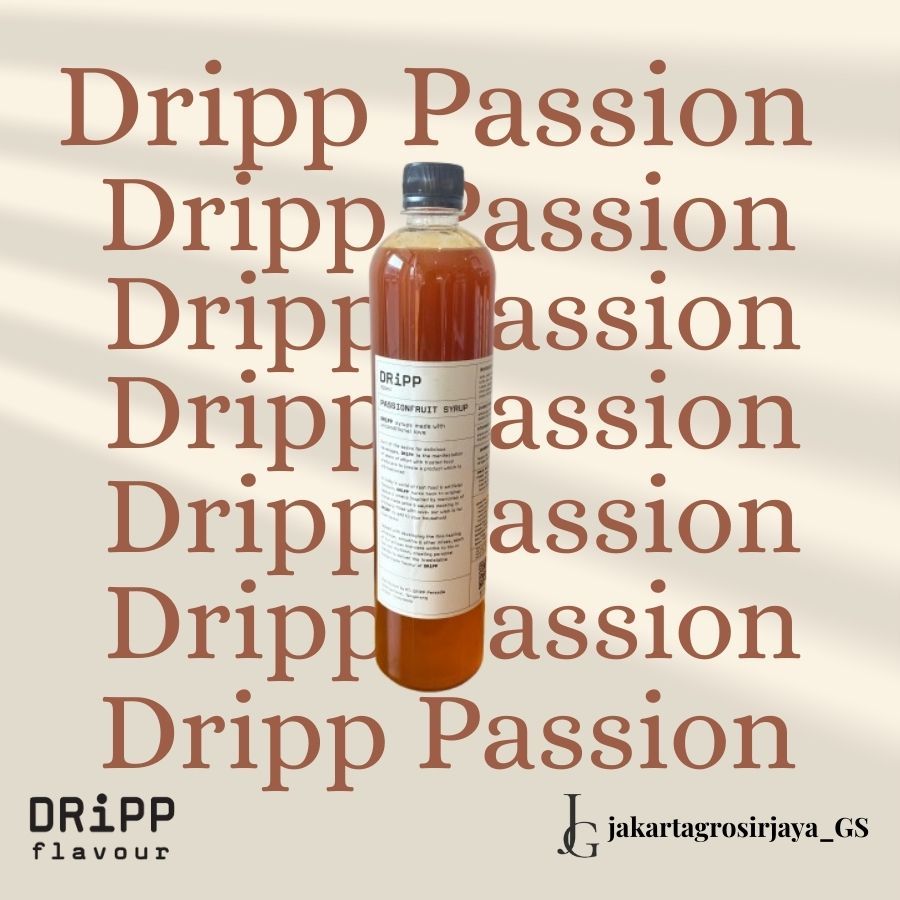 

Dripp Syrup Passion Fruit 760 ML - Rasa Passion Fruit 760 ML