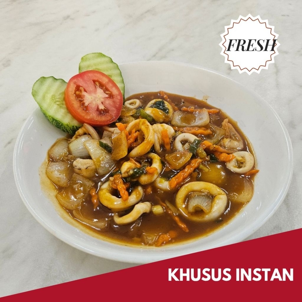 

MENU RESTO - Cumi Saus Asam Manis / Cumi Saus Mentega / Cumi Saus Ala Chinese