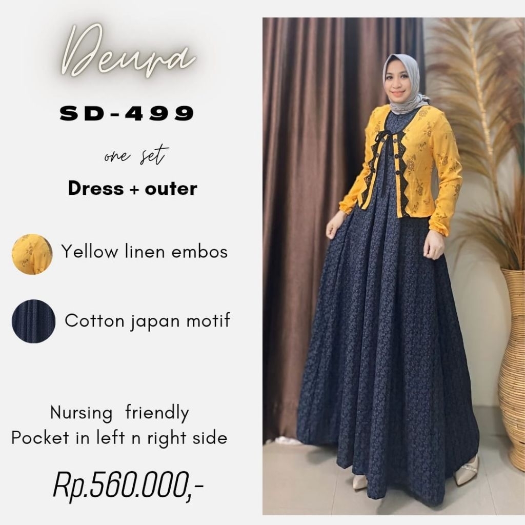 Deura Set Dress SD-499