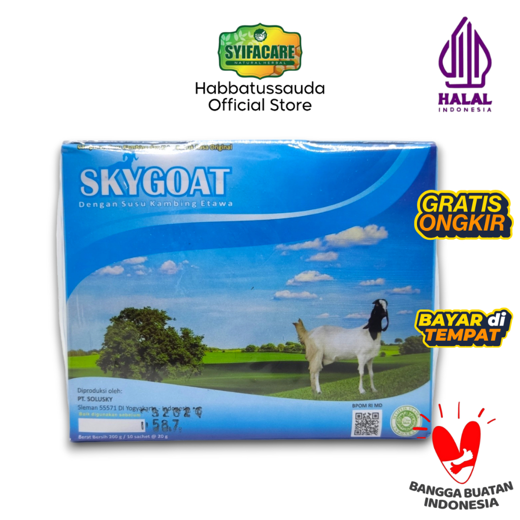 

Susu Bubuk Kambing Etawa Skygoat – Minuman Sehat Tulang, Pencernaan, Daya Tahan Tubuh