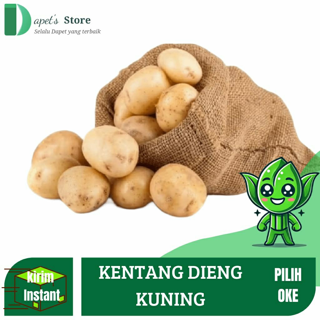 

Kentang Dieng Kentang Kuning Pilihan Bagus Hemat - Dapet'S Store